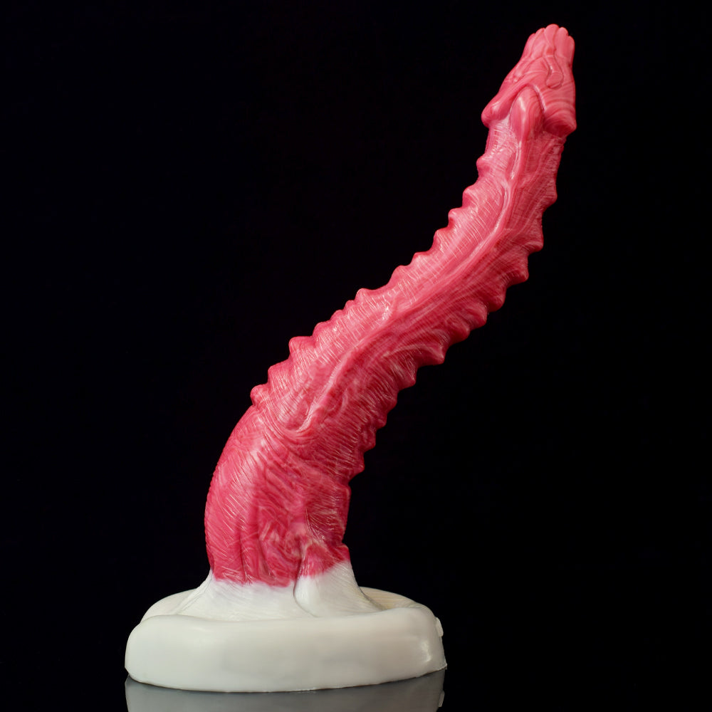 Serpens Ignis — Hellfire Silicone Snake Dildo