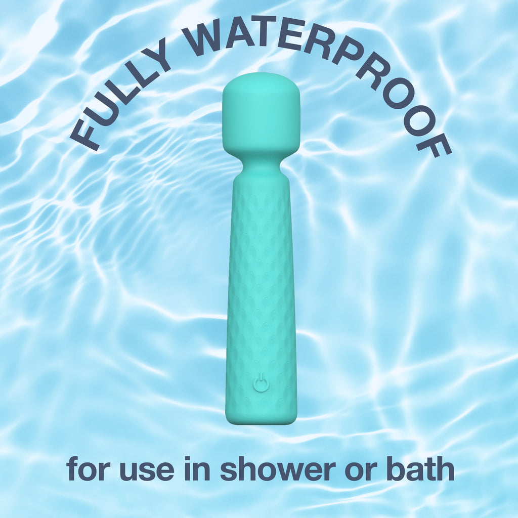 Vibrating Soft Touch Wand, 10 Vibration Settings, Waterproof