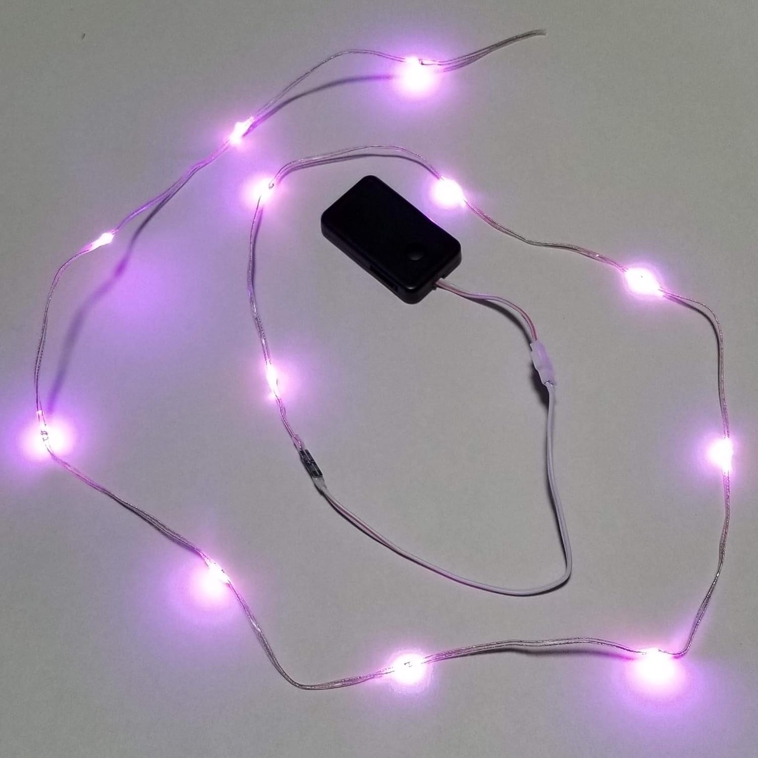 LED String Lights USB Rechargeable (Pink)