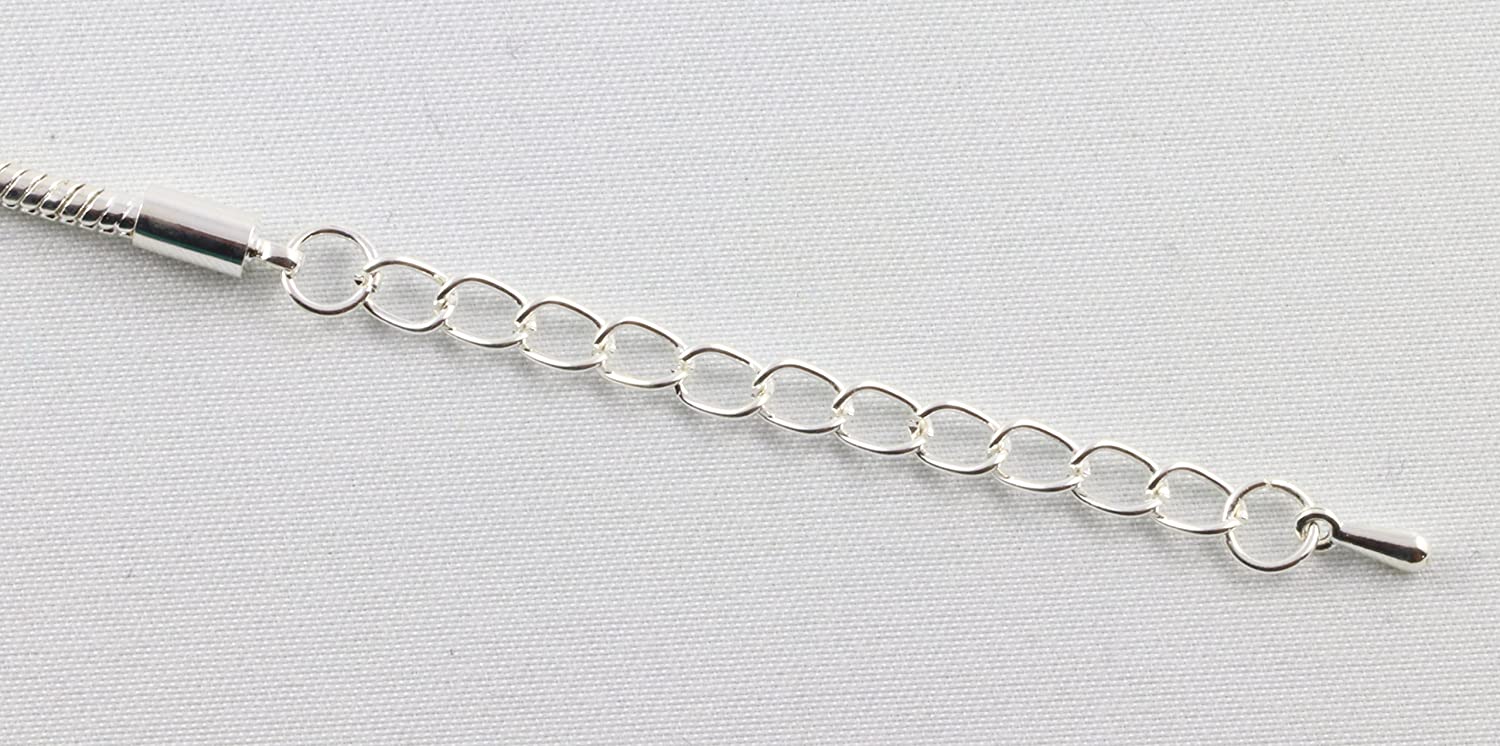 Emerald Park Jewelry Cannabis Marijuana Leaf Snake Chain Charm Bracelet