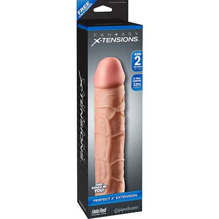 Fantasy X-tensions Perfect 2 in. Extension Beige