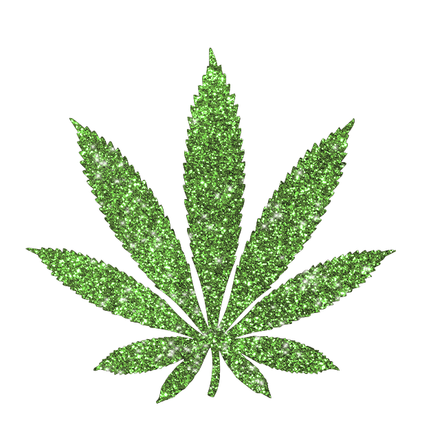 GLITTER MARIJUANA (Pack de 2)