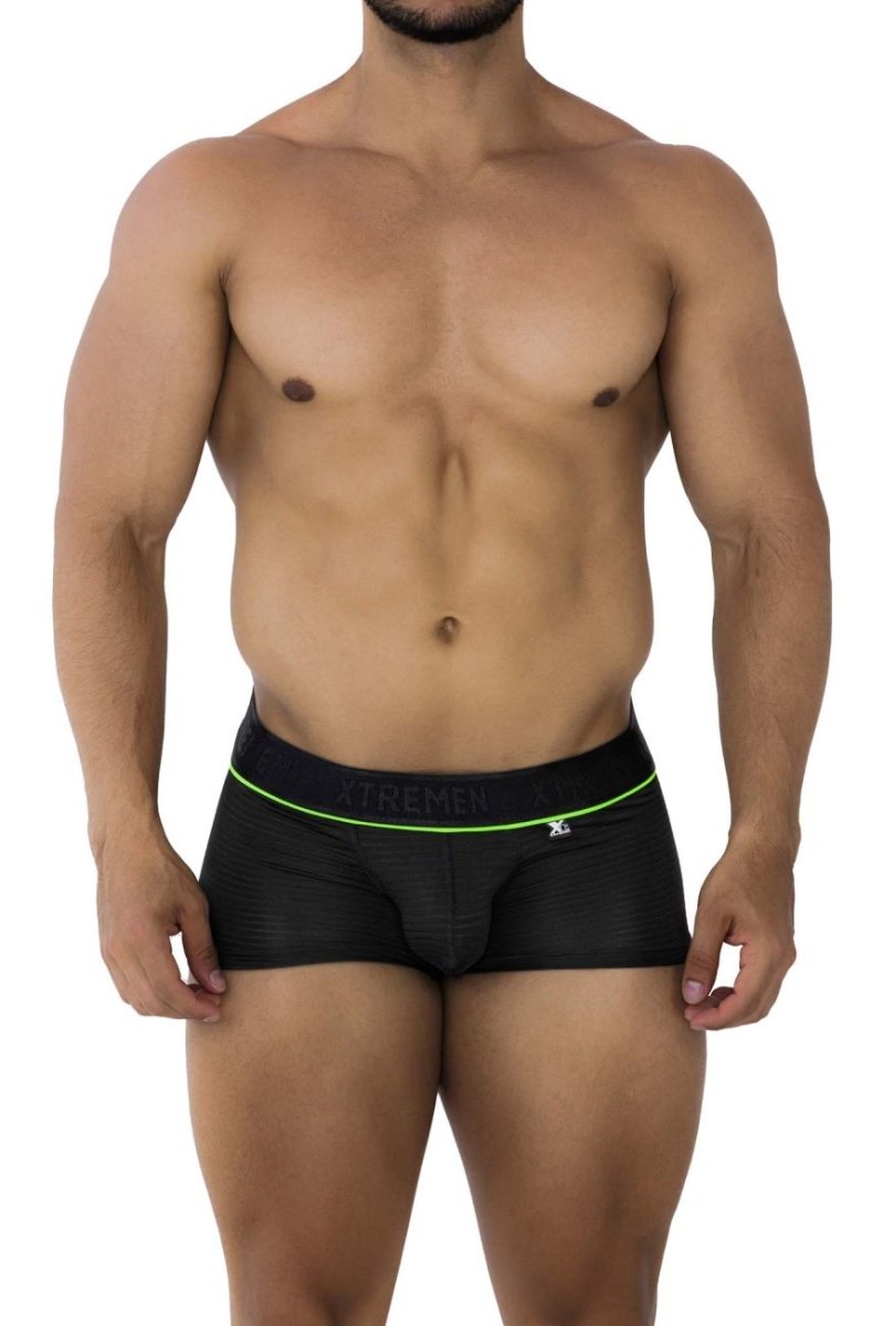 Mens Jacquard Trunks Xtremen 91196