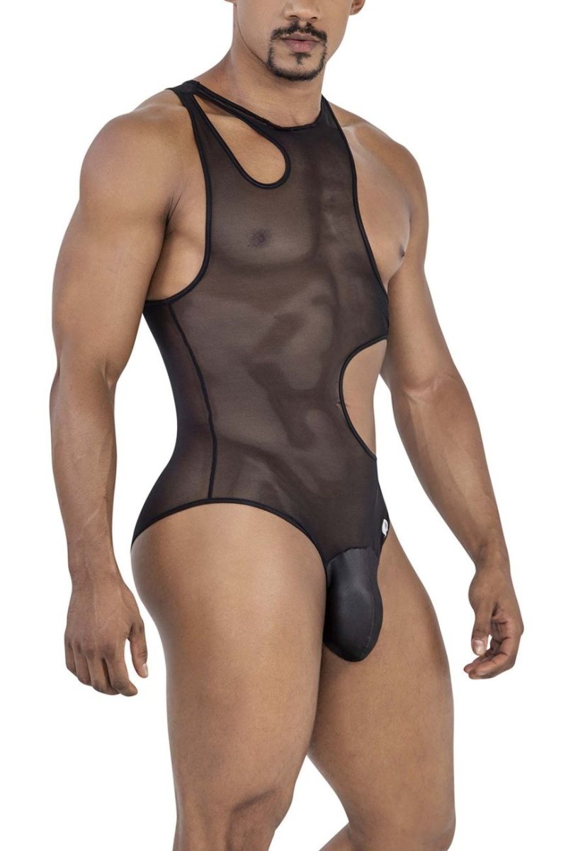 Mens Mesh Bodysuit CandyMan 99788