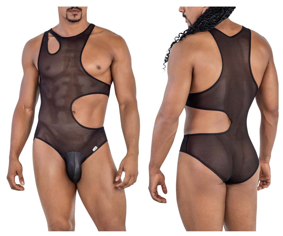 Mens Mesh Bodysuit CandyMan 99788