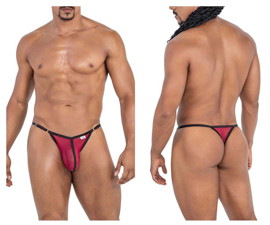 Mens Mesh Thongs CandyMan 99776