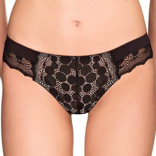 Lauma Pearly Shadow Semi Sheer Polka Dot Tanga