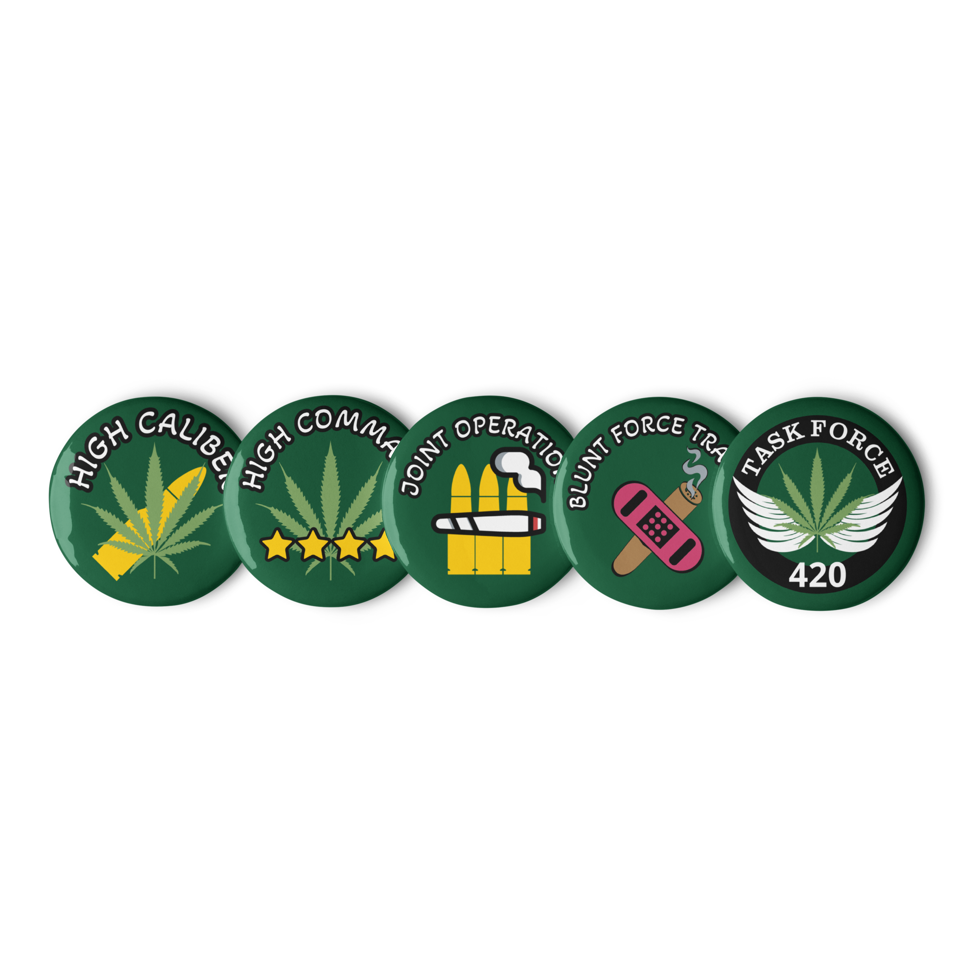 Creative Buttons: Cannabis Collection